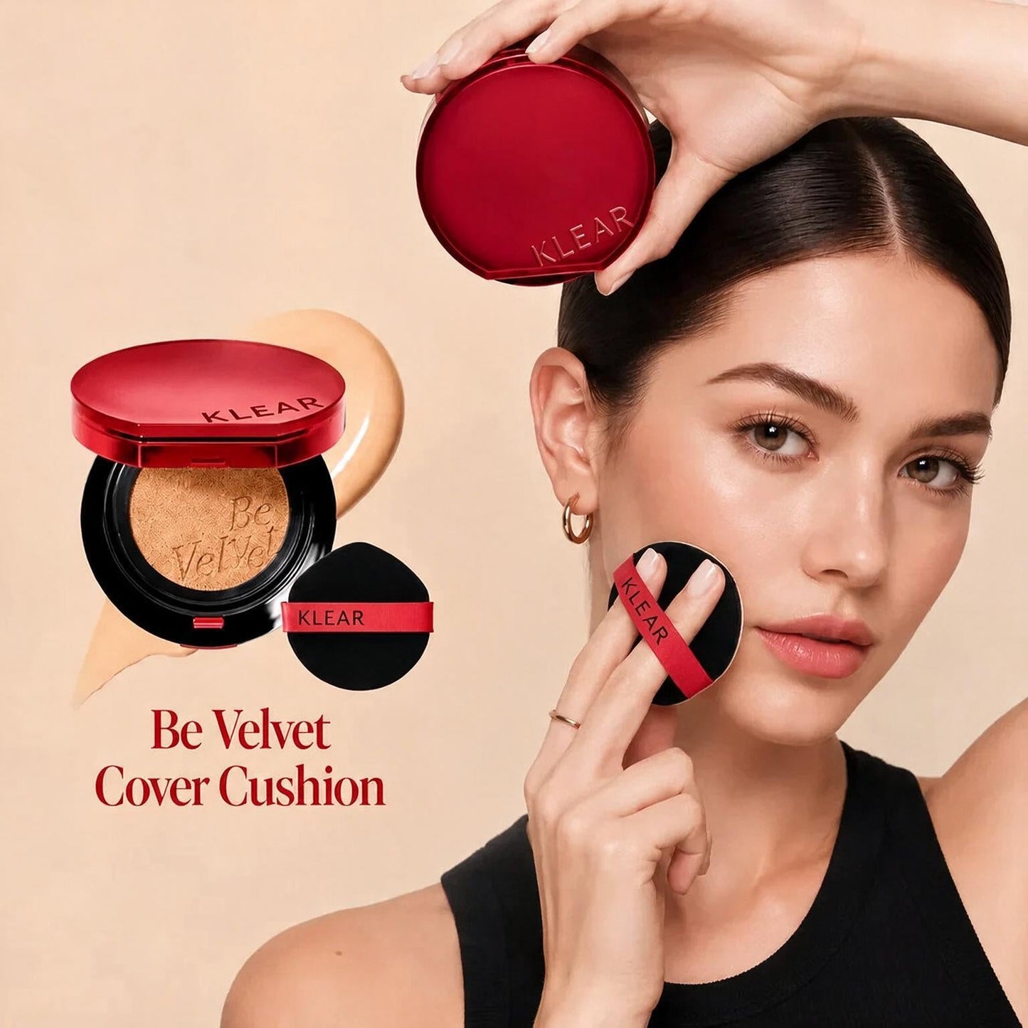 KLEAR Be Velvet Peptide Cover Cushion